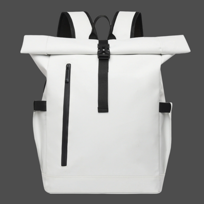 Backpack for Men ⎜ Lightweight and Water - Repellent Daypack with Roll - Top for Travelling and Everyday Use