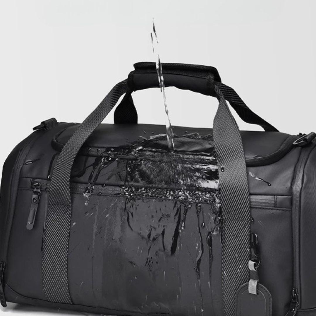 Travel Bag for Men ⎜ Large Capacity with Separate Compartment for Wet and Dry Items