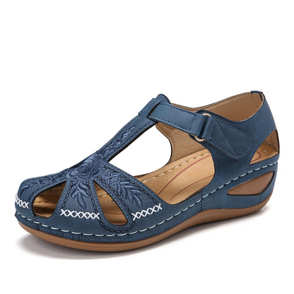 Women's Casual Sandals ⎜ Non - Slip with Soft , Lightweight Sole and Retro Design for Everyday Wear & Leisure
