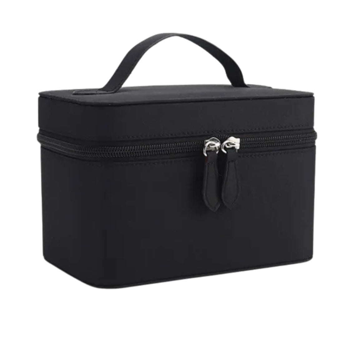 Cosmetics Bag for Women ⎜ Water - Repellent Design with Integrated Mirror and Practical Carrying Handle