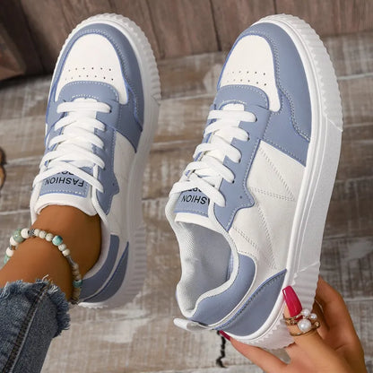 Sporty Trainers for Women ⎜ Lightweight Shoes with a Thick Sole for Comfort and Style