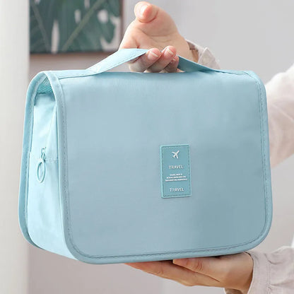 Cosmetics Bag for Travelling ⎜ Practical Storage with Large Capacity and Carrying Handle