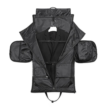 Clothes Bag for Travelling ⎜ Foldable Weekender Bag with Suit Compartment and Large Storage Space