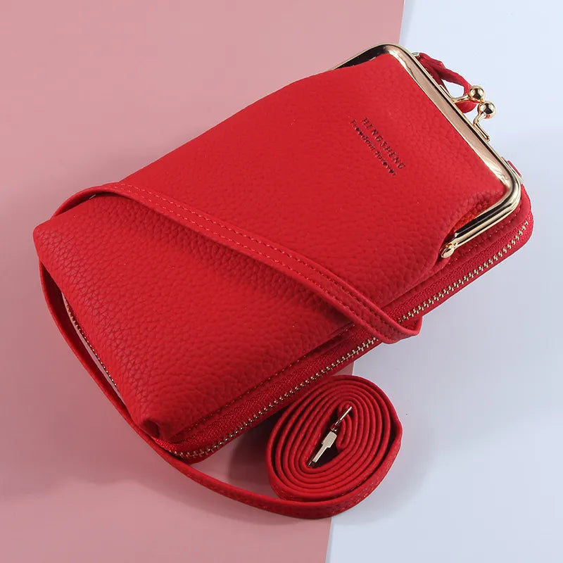 Shoulder Bag for Women ⎜ Practical Wallet with Zip and Adjustable Shoulder Strap