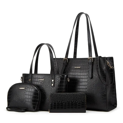 Handbag Set for Women ⎜ 4 - Piece Set with Elegant Bags for Different Occasions