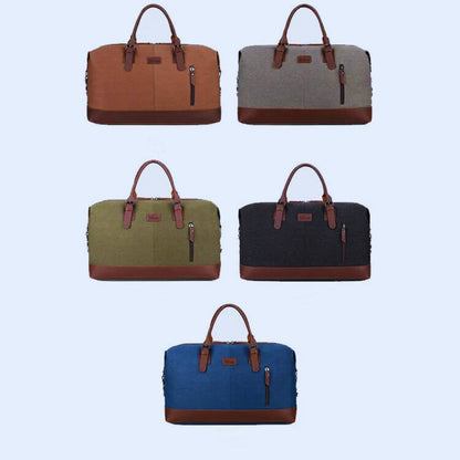 Travel Bag for Men ⎜ Robust Canvas Bag with Large Capacity for Sports and Outdoor Use