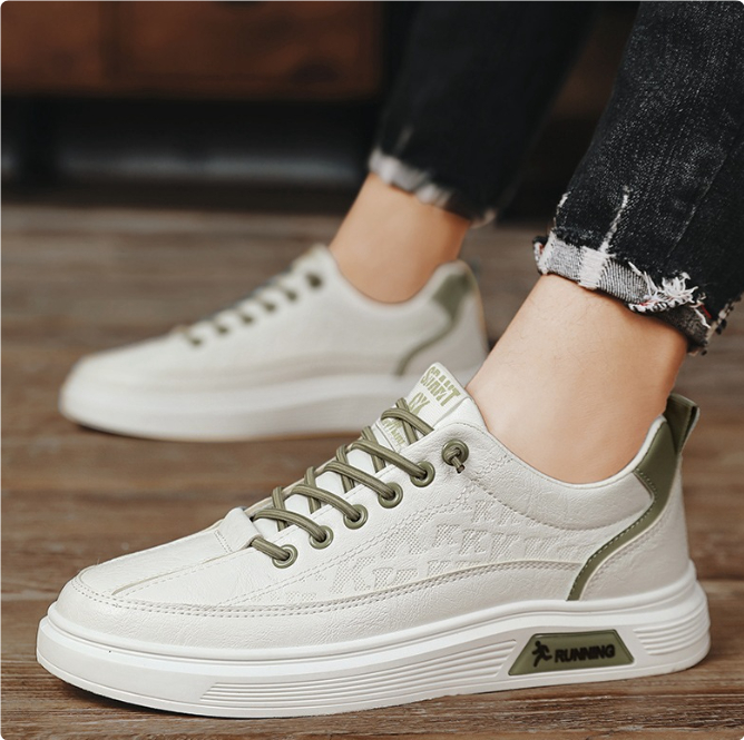 Men's Trainers ⎜ Fashionable Casual Shoes Made From Leather with a Comfortable Sole for Everyday Wear