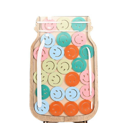 Star Reward Jar for Kids ⎜ Motivational Tool to Encourage Good Behavior and Learning Discipline