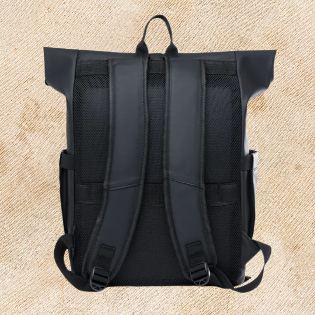 Backpack for Men ⎜ Lightweight and Water - Repellent Daypack with Roll - Top for Travelling and Everyday Use