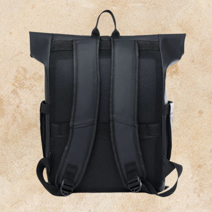 Backpack for Men ⎜ Lightweight and Water - Repellent Daypack with Roll - Top for Travelling and Everyday Use