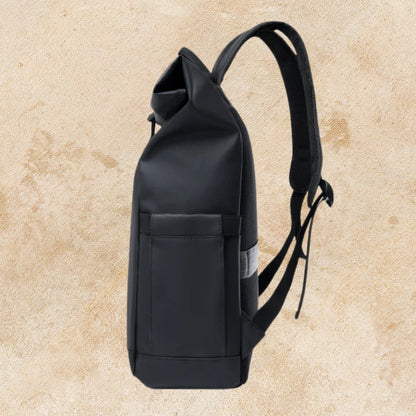 Backpack for Men ⎜ Lightweight and Water - Repellent Daypack with Roll - Top for Travelling and Everyday Use