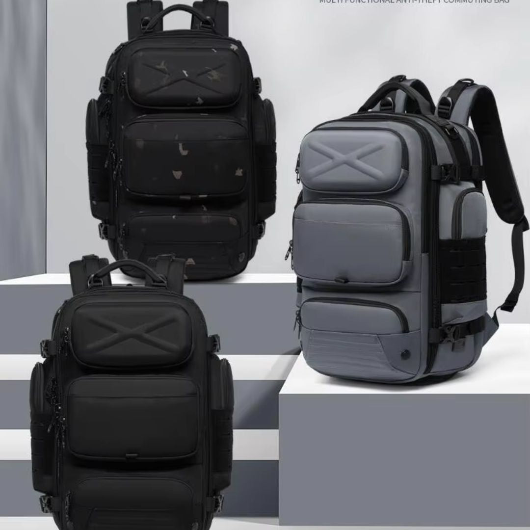 Multifunctional Backpack for Men ⎜ Ideal for Outdoor Activities and Short Trips with Plenty of Storage Space