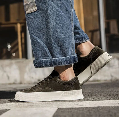 Men's Sneakers ⎜ Versatile Canvas Skate Shoes for Everyday Comfort and Style