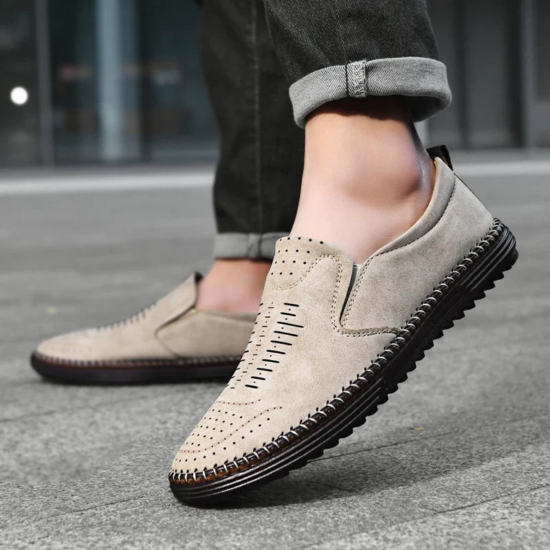 Men's Slip - on Shoes ⎜ Comfortable Casual Shoes Made From High - Quality Leather for Everyday Wear