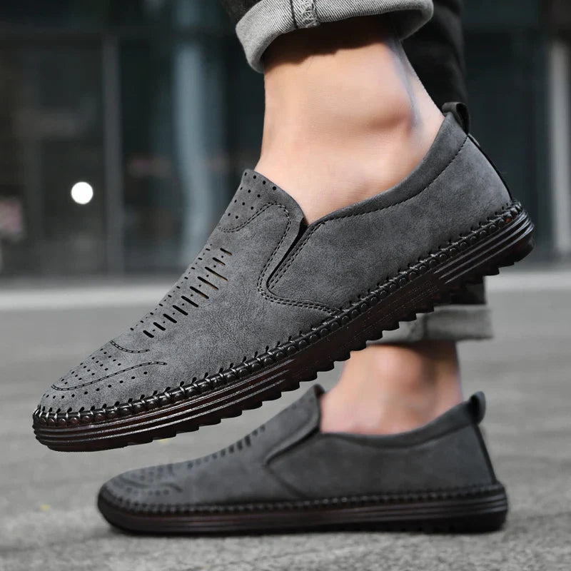 Men's Slip - on Shoes ⎜ Comfortable Casual Shoes Made From High - Quality Leather for Everyday Wear