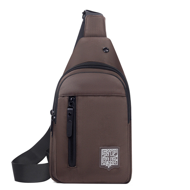Shoulder Bag for Men ⎜ Compact Crossbody Bag with Zip and Adjustable Shoulder Strap