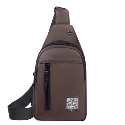Shoulder Bag for Men ⎜ Compact Crossbody Bag with Zip and Adjustable Shoulder Strap
