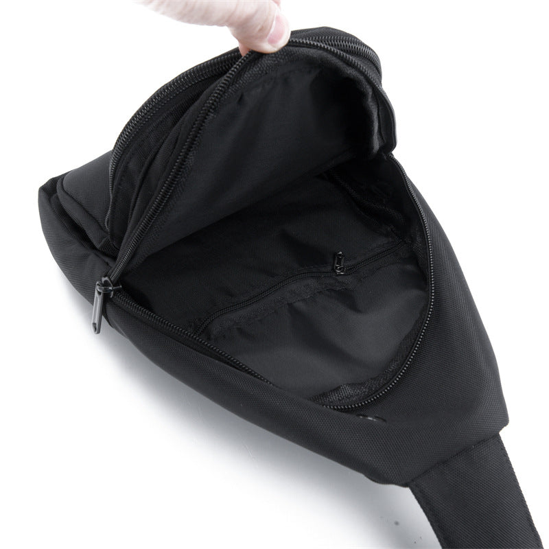 Shoulder Bag for Men ⎜ Compact Crossbody Bag with Zip and Adjustable Shoulder Strap