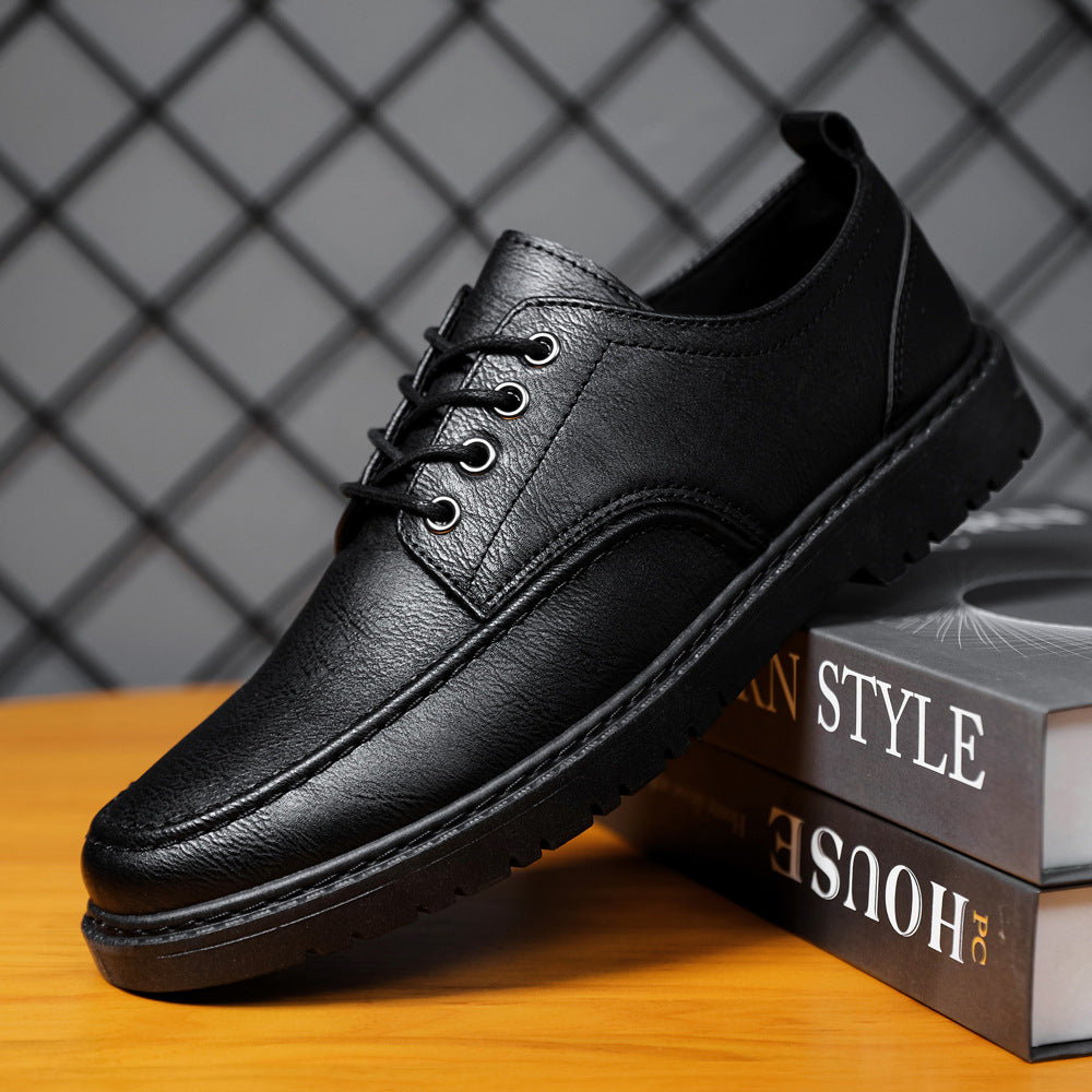 Men's Lace - Up Shoes ⎜ Robust Leather Shoes in a Casual Style for Leisure and Everyday Wear