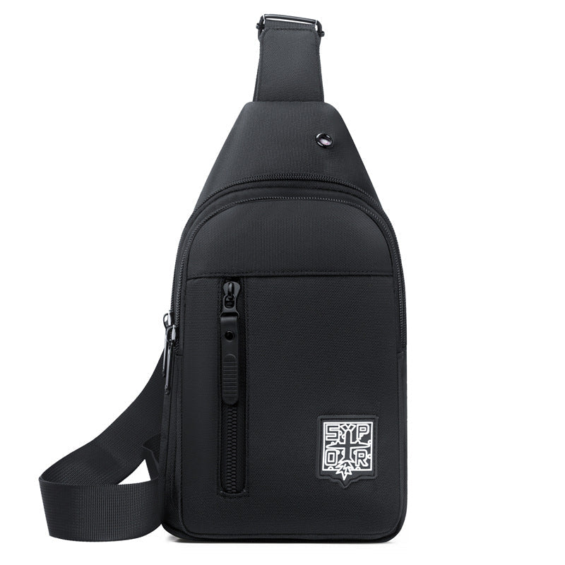 Shoulder Bag for Men ⎜ Compact Crossbody Bag with Zip and Adjustable Shoulder Strap