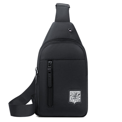 Shoulder Bag for Men ⎜ Compact Crossbody Bag with Zip and Adjustable Shoulder Strap