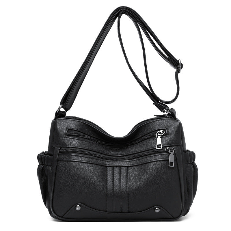 Fashionable Shoulder Bag for Women ⎜ Large Bag with Multiple Compartments and Practical Design