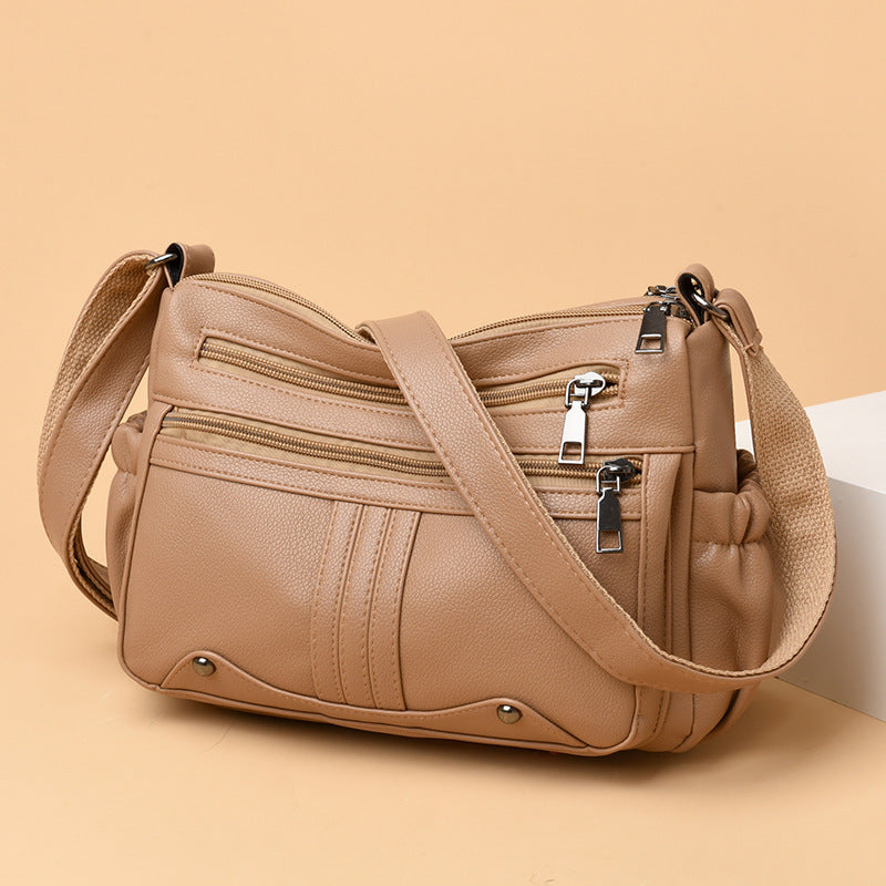 Fashionable Shoulder Bag for Women ⎜ Large Bag with Multiple Compartments and Practical Design