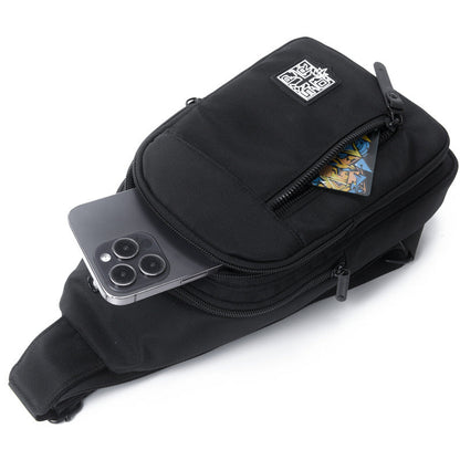 Shoulder Bag for Men ⎜ Compact Crossbody Bag with Zip and Adjustable Shoulder Strap