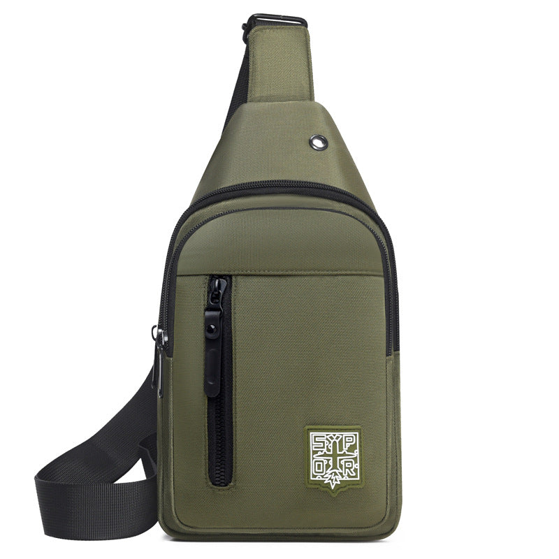 Shoulder Bag for Men ⎜ Compact Crossbody Bag with Zip and Adjustable Shoulder Strap