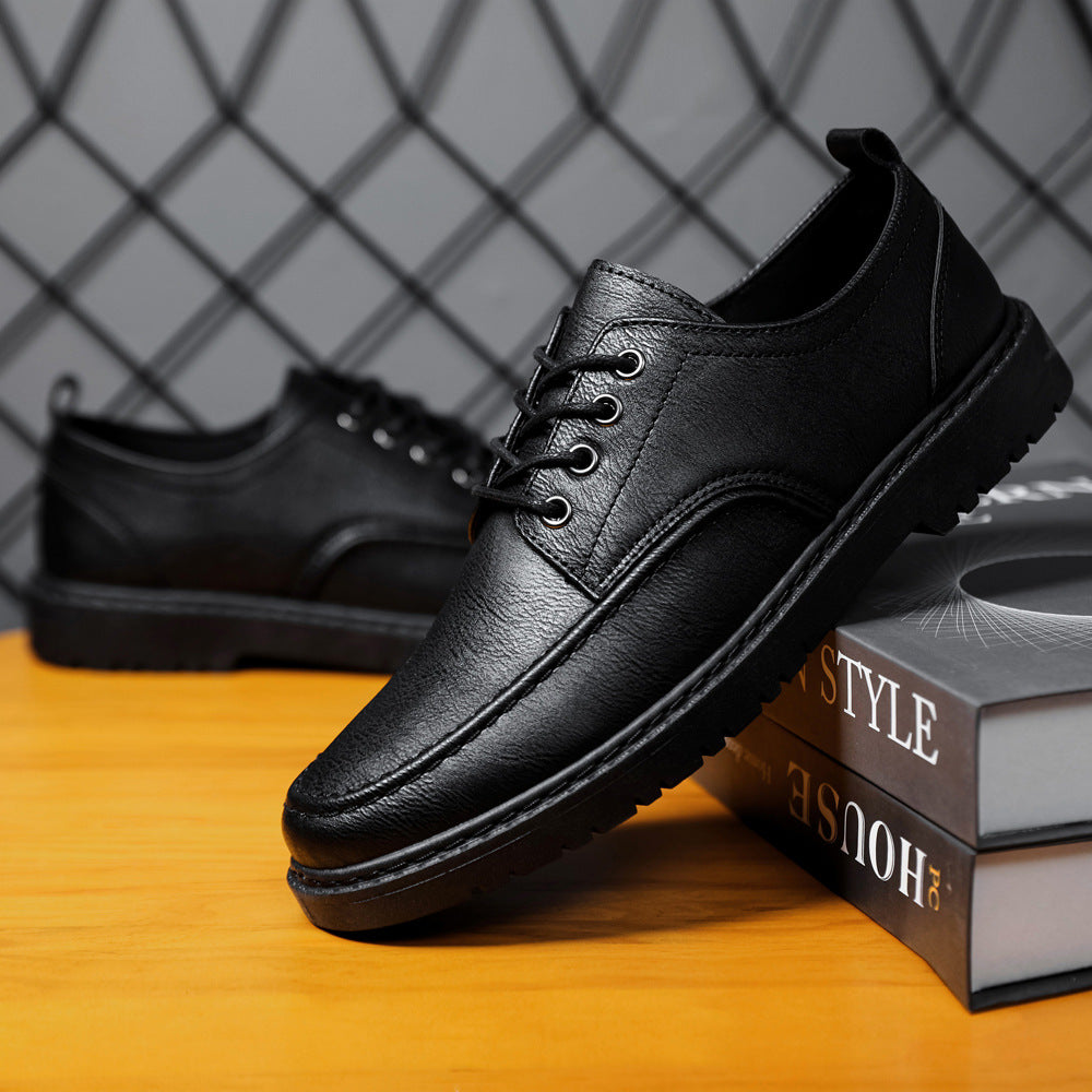 Men's Lace - Up Shoes ⎜ Robust Leather Shoes in a Casual Style for Leisure and Everyday Wear