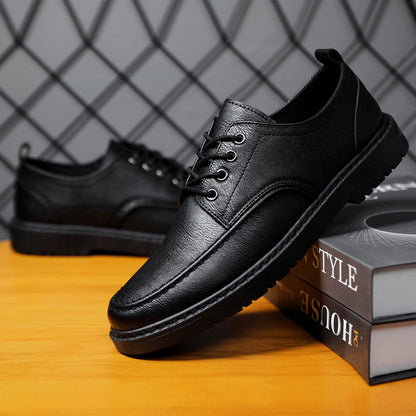Men's Lace - Up Shoes ⎜ Robust Leather Shoes in a Casual Style for Leisure and Everyday Wear