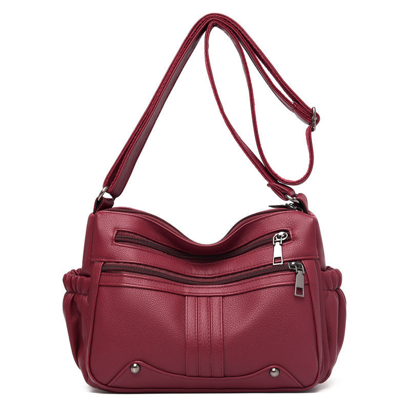 Fashionable Shoulder Bag for Women ⎜ Large Bag with Multiple Compartments and Practical Design