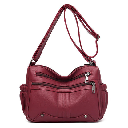 Fashionable Shoulder Bag for Women ⎜ Large Bag with Multiple Compartments and Practical Design