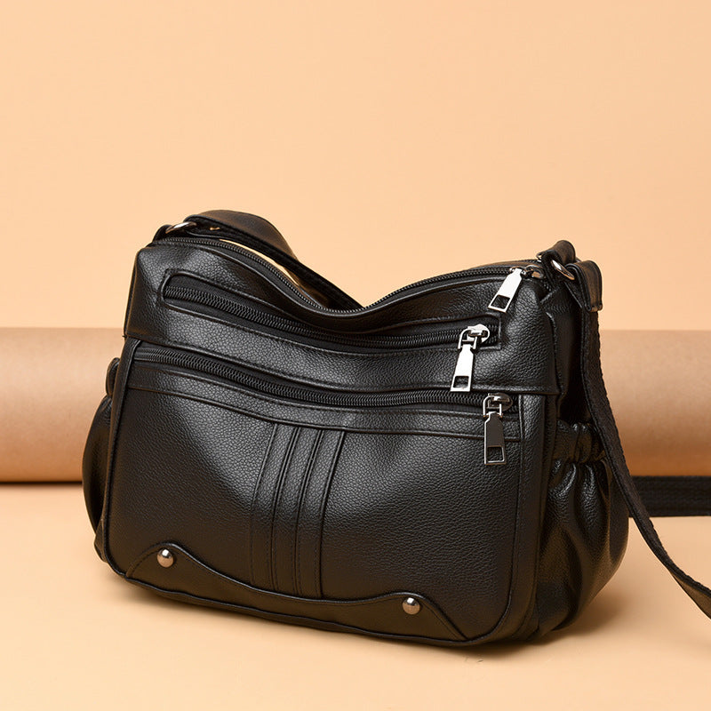 Fashionable Shoulder Bag for Women ⎜ Large Bag with Multiple Compartments and Practical Design