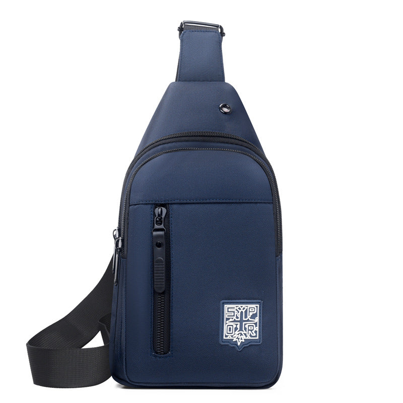 Shoulder Bag for Men ⎜ Compact Crossbody Bag with Zip and Adjustable Shoulder Strap