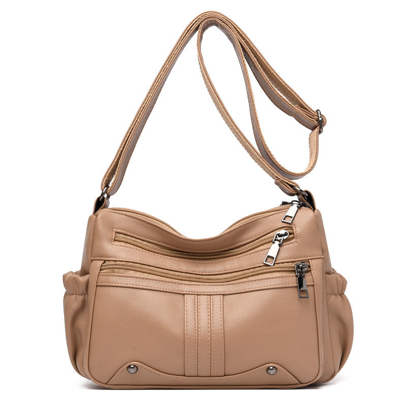 Fashionable Shoulder Bag for Women ⎜ Large Bag with Multiple Compartments and Practical Design