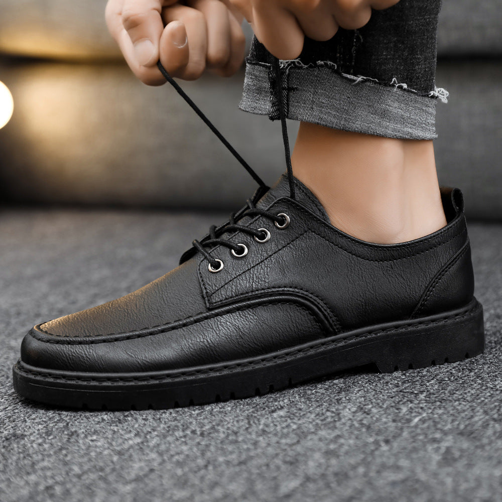 Men's Lace - Up Shoes ⎜ Robust Leather Shoes in a Casual Style for Leisure and Everyday Wear