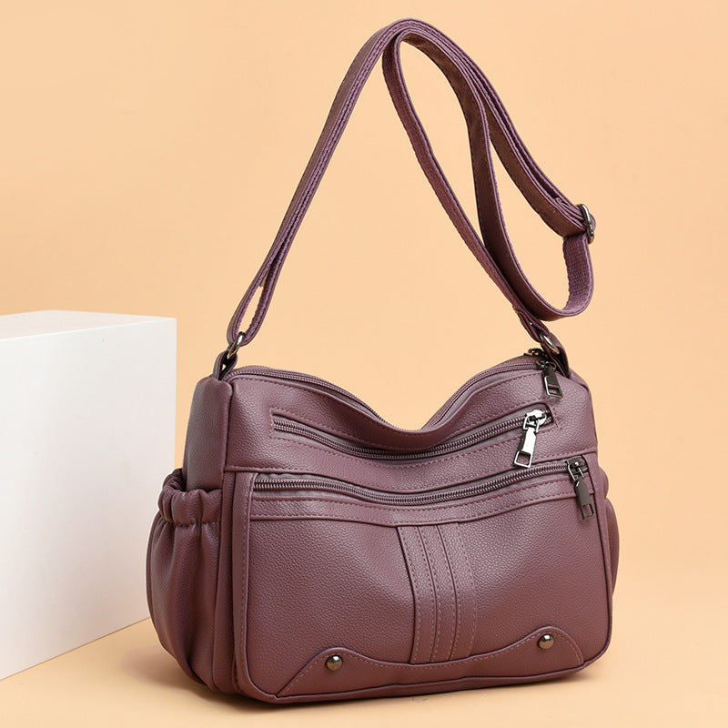 Fashionable Shoulder Bag for Women ⎜ Large Bag with Multiple Compartments and Practical Design