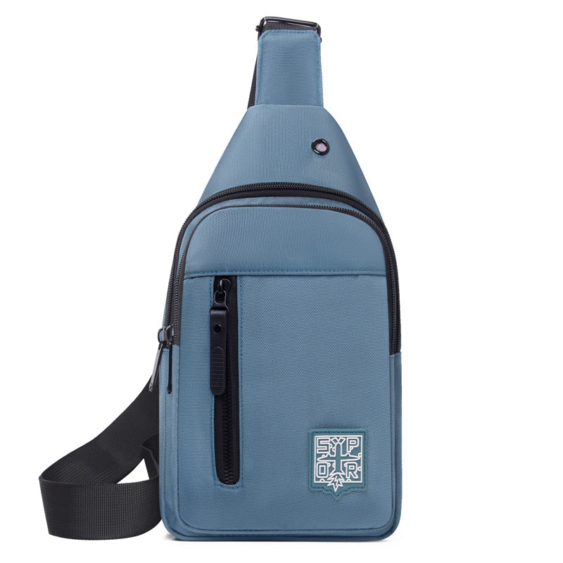 Shoulder Bag for Men ⎜ Compact Crossbody Bag with Zip and Adjustable Shoulder Strap