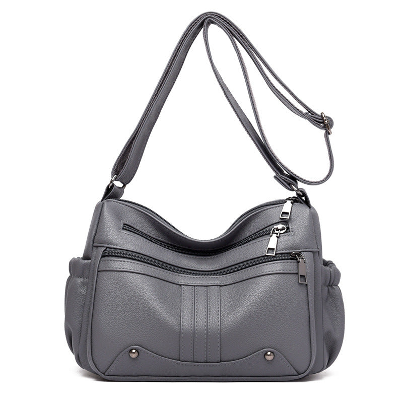 Fashionable Shoulder Bag for Women ⎜ Large Bag with Multiple Compartments and Practical Design