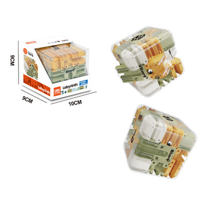 3D Labyrinth Puzzle Cube