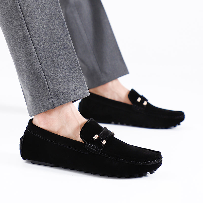 Men's Moccasins ⎜ Elegant Slip - on Shoes with a Fashionable Design for Leisure and Everyday Wear