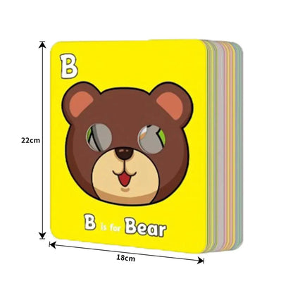 Alphabet Learning Cards with Animal Designs
