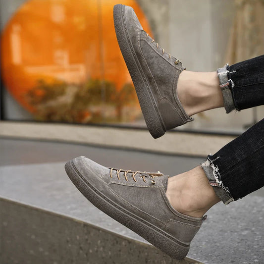 Men's Sneakers ⎜ Breathable Casual Shoes in Retro Style with a Soft Sole and Minimalist Design