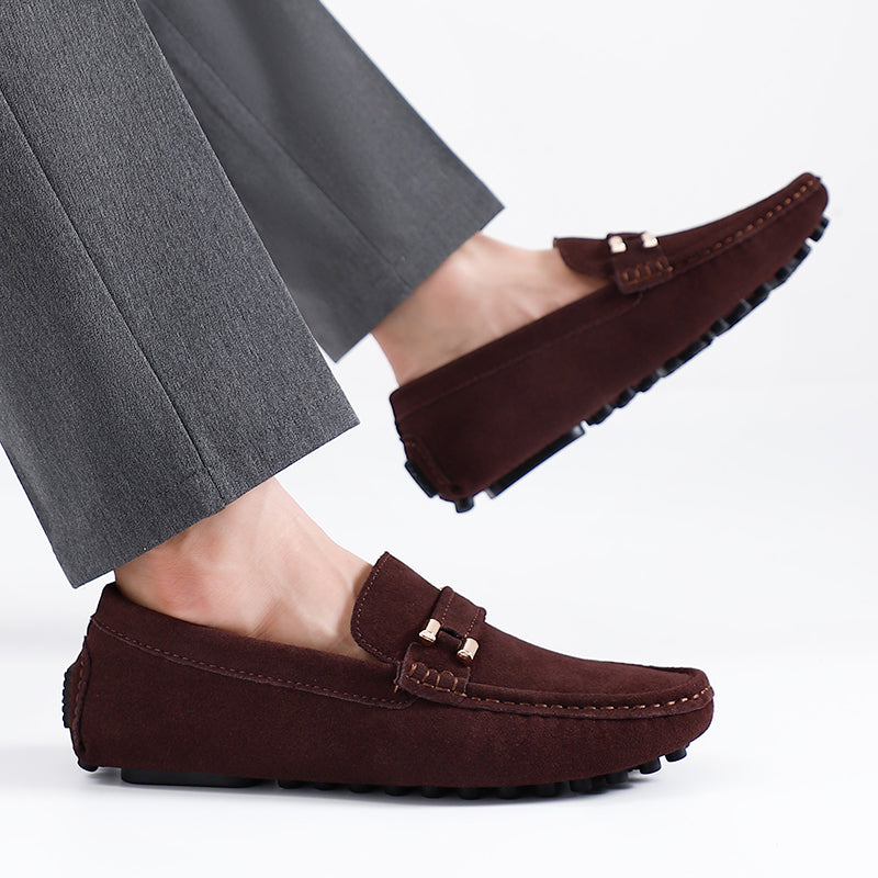 Men's Moccasins ⎜ Elegant Slip - on Shoes with a Fashionable Design for Leisure and Everyday Wear