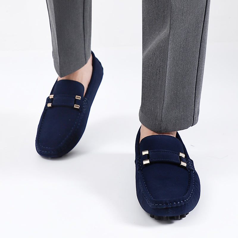 Men's Moccasins ⎜ Elegant Slip - on Shoes with a Fashionable Design for Leisure and Everyday Wear