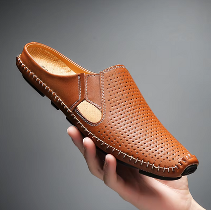 Men's Slip - on Shoes ⎜ Breathable and Stylish Low Shoes for Summer