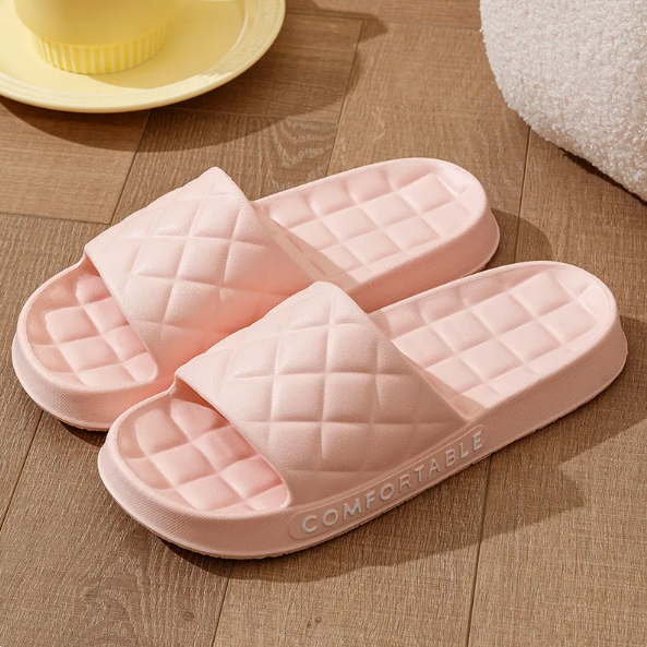 Men's Slippers for Summer ⎜ Comfortable Bathing Shoes with Soft , Non - Slip Sole Design