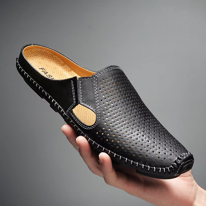 Men's Slip - on Shoes ⎜ Breathable and Stylish Low Shoes for Summer