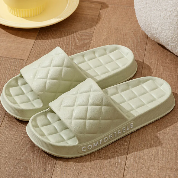 Men's Slippers for Summer ⎜ Comfortable Bathing Shoes with Soft , Non - Slip Sole Design